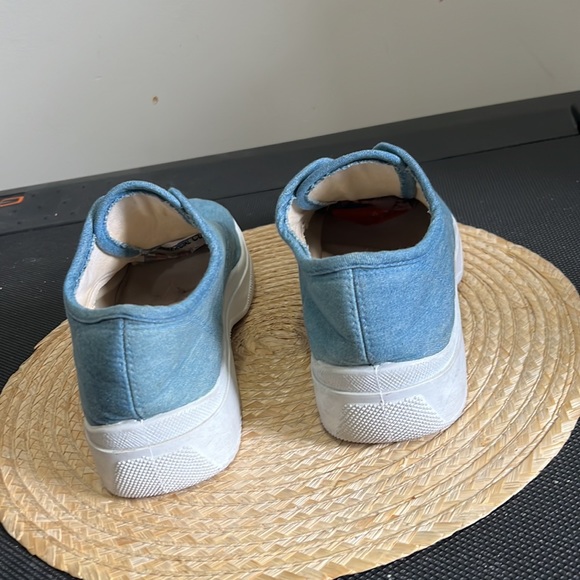 Lelli Kelly Platform Denim Jeans Canvas Sneakers size 41 - Picture 9 of 12